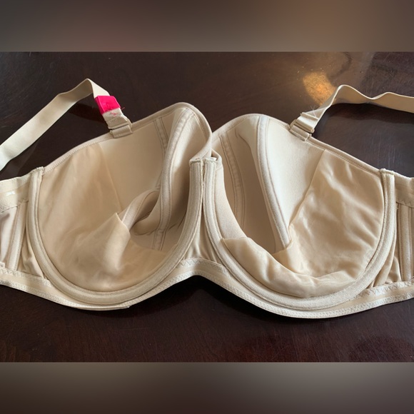 Curvy Kate Luxe Strapless Bra, Biscotti Beige, unworn, UK 30J - Picture 7 of 7